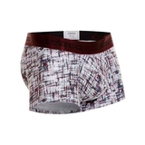 Mundo Unico Tafetan bordeaux sport trunk