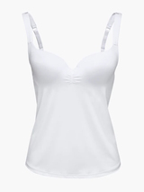 Viania 101652 BH Top white padded bra