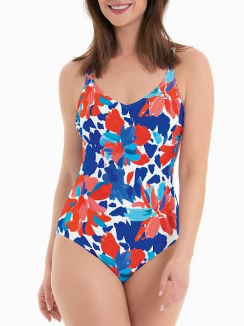 Rosa Faia Swimwear Emiko navy/red bathingsuit