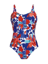 Rosa Faia Swimwear Emiko navy/red bathingsuit