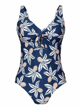 Rosa Faia Swimwear Olivia blue/print bathingsuit