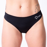 Q-Linn Cannes black sports underwear