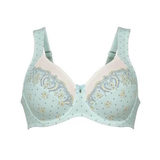 Anita Belvedere blue/print soft-cup bra