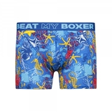 Beat My Boxer Space blue/print boxer short