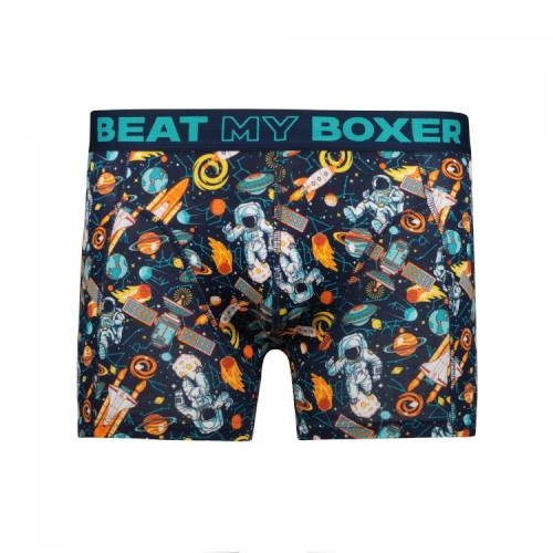 Beat My Boxer Space black/print boxer short