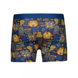 Beat My Boxer Aztec blue/print boxer short