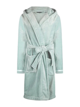 Charlie Choe Funky Nights aqua bathrobe