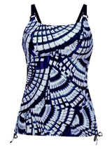 Anita Swimwear Kimba blue/print prosthetic swimwear