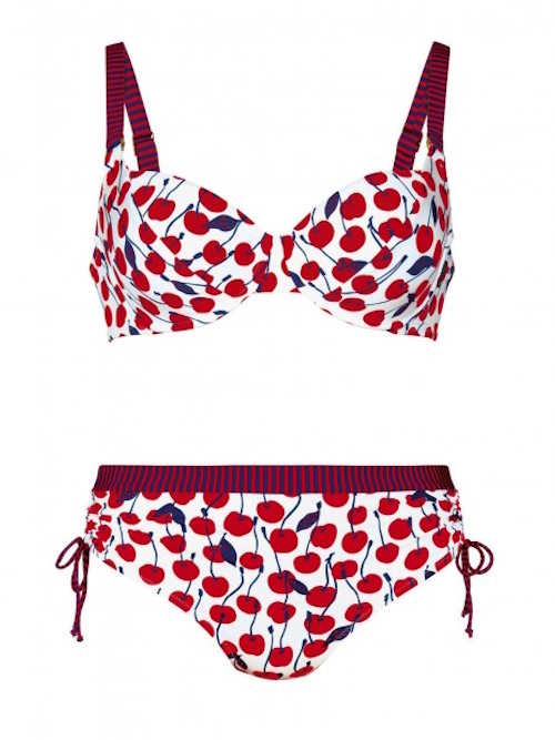 Rosa Faia Swimwear Rubina white/red set