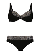 Anita Swimwear Hermine black/gold set