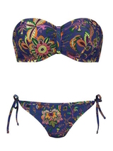 Rosa Faia Swimwear Ella purple/print set