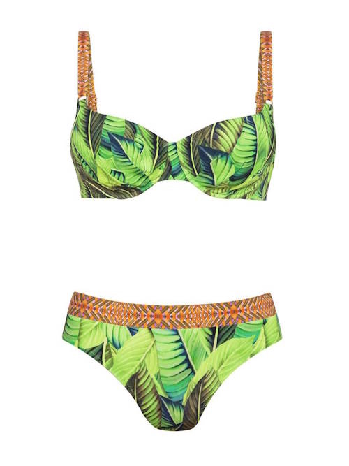 Anita Swimwear Stella green/print set