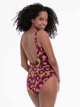 Rosa Faia Swimwear Clara animal print bathingsuit