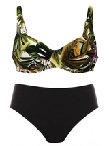 Anita Swimwear Sibel green/print set