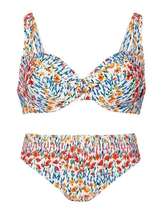 Rosa Faia Swimwear Hermine white/print set