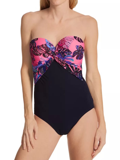 Anita Swimwear Ivana black/pink bathingsuit