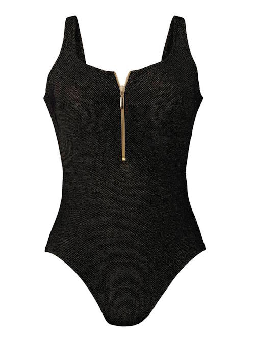 Rosa Faia Swimwear Elouise black/gold bathingsuit