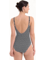 Anita Swimwear Carini black/white prosthetic swimwear