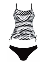 Anita Swimwear Alassio black/white prosthetic swimwear