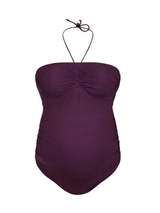 Anita Swimwear Samoa purple maternity swimwear