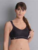 Anita Active Extreme Control black/gold sport bra