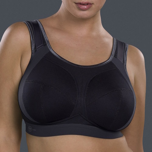 Anita Active Extreme Control Plus black/grey sport bra