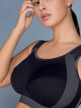 Anita Active Extreme Control Plus black/grey sport bra