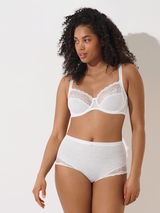 Lisca Evelyn white soft-cup bra