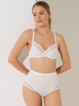 Lisca Evelyn white high waist brief