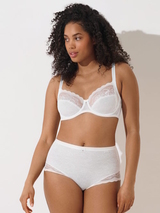 Lisca Evelyn white high waist brief