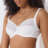 Lisca Alegra white soft-cup bra