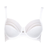 Lisca Alegra white soft-cup bra