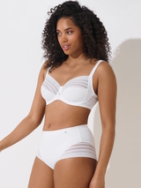 Lisca Alegra white high waist brief