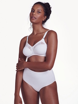 Lisca Manja white wireless bra