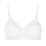 Lisca Manja white wireless bra