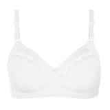 Lisca Manja white wireless bra