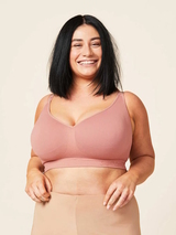 Sugar Candy Basic rosewood wireless bra