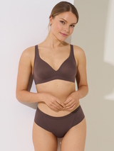 Lisca Maya brown wireless bra