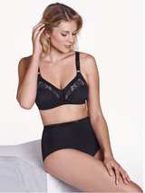 Lisca Minca black wireless bra