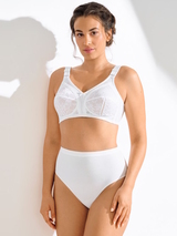 Lisca Sabina white wireless bra