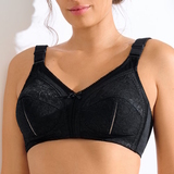 Lisca Sabina black wireless bra