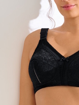 Lisca Sabina black wireless bra