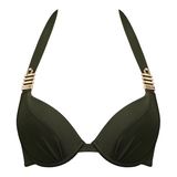 Marlies Dekkers Swimwear Royal Navy khaki push up bikini bra