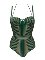 Marlies Dekkers Swimwear Holi Vintage green/print bathingsuit