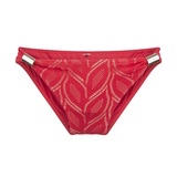 LingaDore Beach fabulous in red Lace red bikini brief