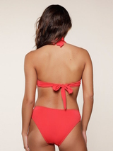 LingaDore Beach fabulous in red Lace red bikini brief