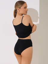 Lisca Kaia black high waist brief