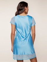 LingaDore Night Bonny Blue blue nightdress