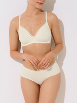 Lisca Ines ivory soft-cup bra