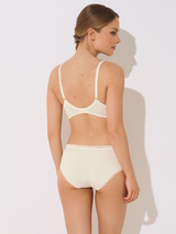 Lisca Ines ivory soft-cup bra